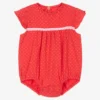FS Baby Red Cotton Baby Shortie