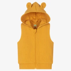 FS Baby Sleeveless Zip-Up Hooded Top