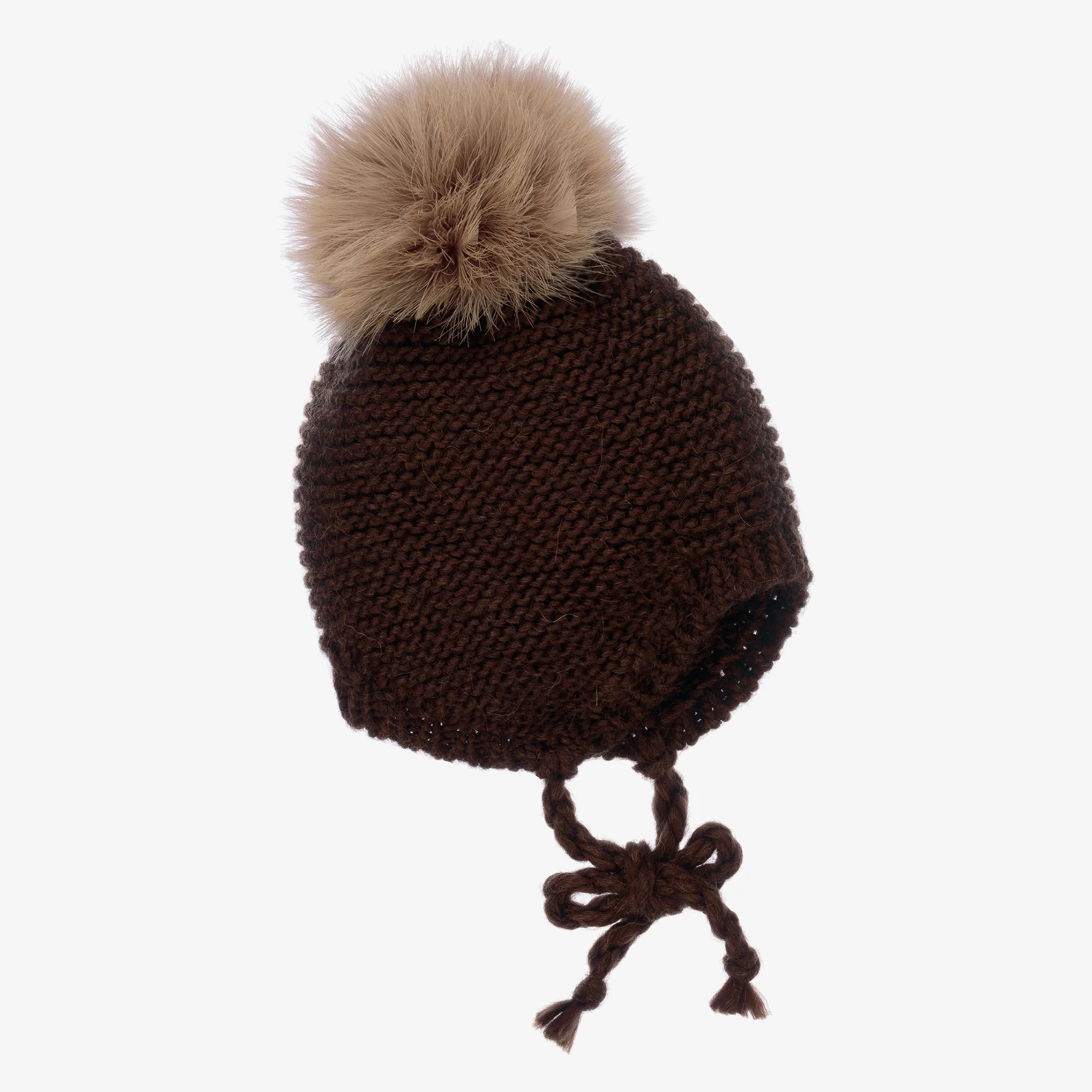 Gorros Navarro Brown Knitted Hat & Snood Set 3 Gorros Navarro Brown Knitted Hat & Snood Set - Image 3