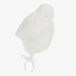 Gorros Navarro Ivory Knitted Pom-Pom Baby Hat -BloomBabe Cloth Store gorros navarro ivory knitted pom pom baby hat 417996 c2089ae725281ee42031e07d10f0c98972e52c74