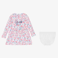Guess Baby Girls Pink Floral Dress -BloomBabe Cloth Store guess baby girls pink floral dress 472369 654e2be86d93fb0f950e8c4c5d719a4a730c945c