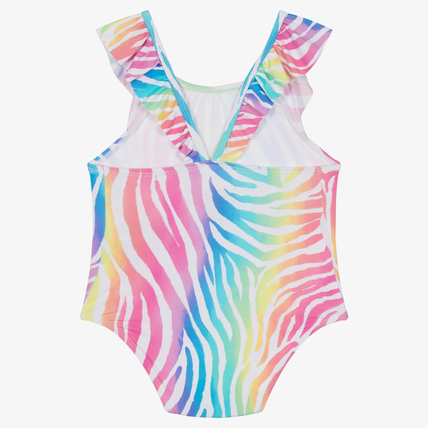 Hatley Baby Girls Zebra Swimsuit (UPF50+) 2 Hatley Baby Girls Zebra Swimsuit (UPF50+) - Image 2