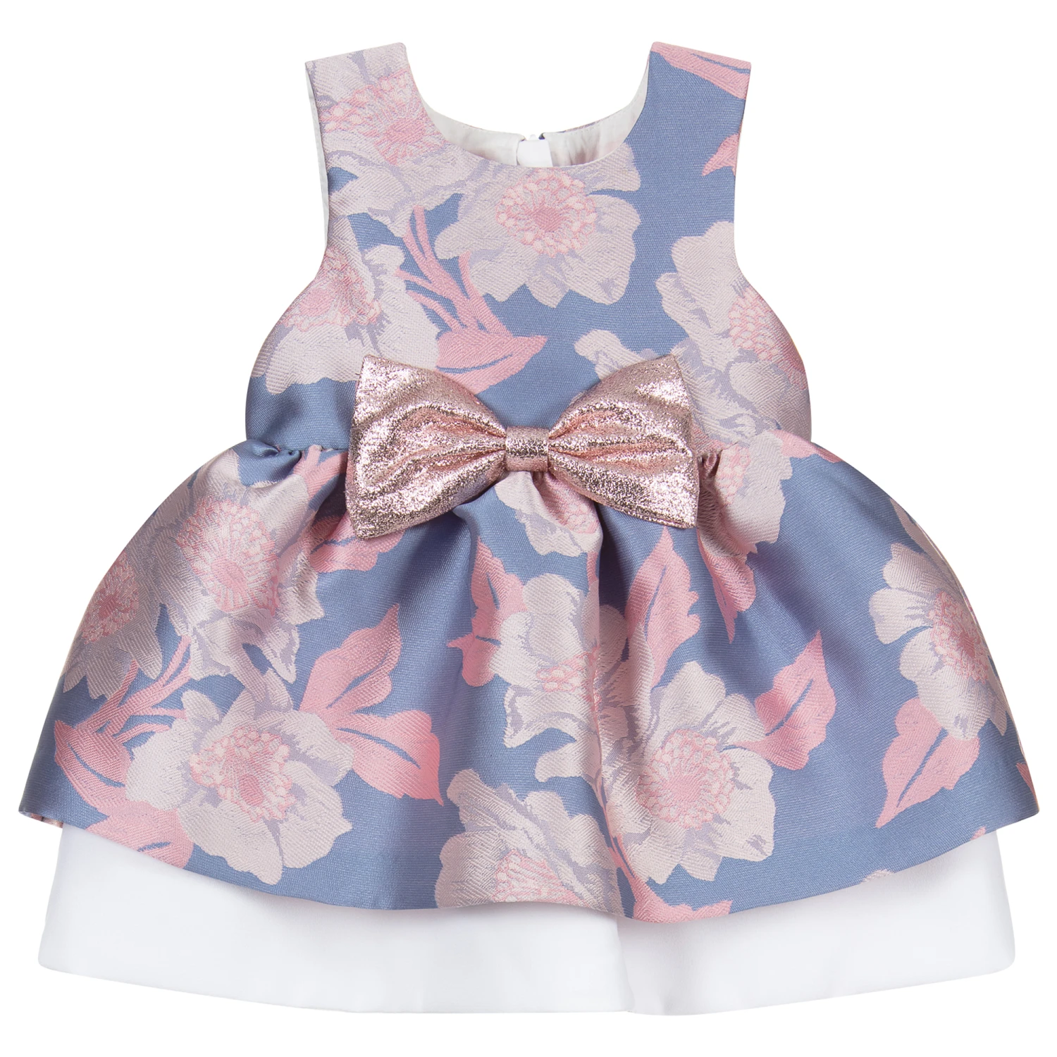 Hucklebones London Pink & Blue Jacquard Dress Set 1 Hucklebones London Pink & Blue Jacquard Dress Set