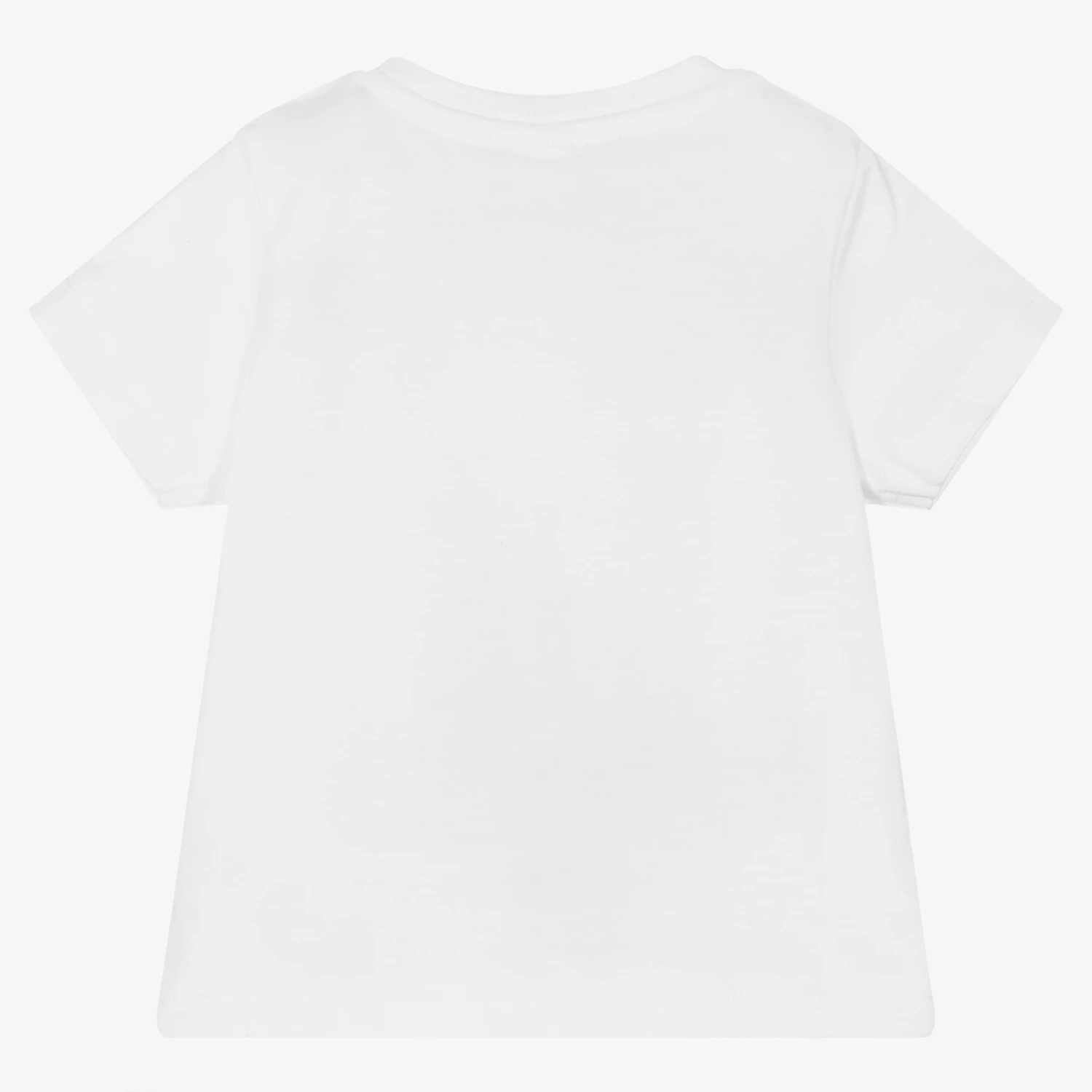 IDO Mini White Cotton Baby T-Shirt 2 IDO Mini White Cotton Baby T-Shirt - Image 2