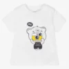 IDO Mini White Cotton Baby T-Shirt