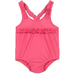 Il Gufo Baby Girls Fuchsia Swimsuit