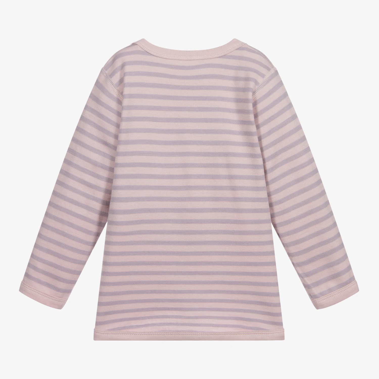 Joha Pink Stripe Thermal Baby Top 2 Joha Pink Stripe Thermal Baby Top - Image 2