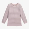 Joha Pink Stripe Thermal Baby Top
