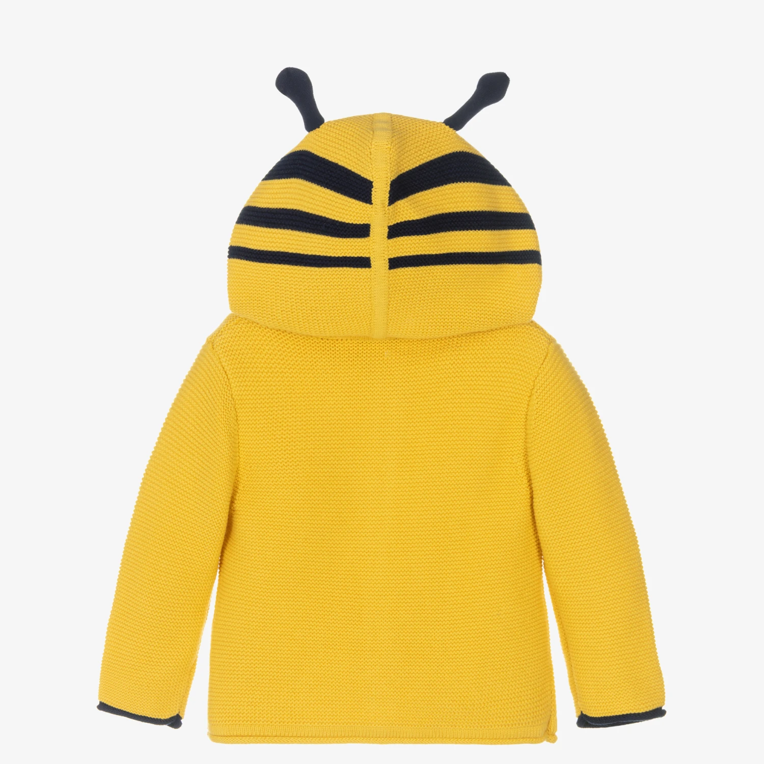Joules Baby Girls Yellow Bumblebee Cardigan 2 Joules Baby Girls Yellow Bumblebee Cardigan - Image 2