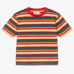 Joyday Red Striped Cotton Baby T-Shirt