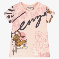 KENZO KIDS Baby Girls Pink T-Shirt