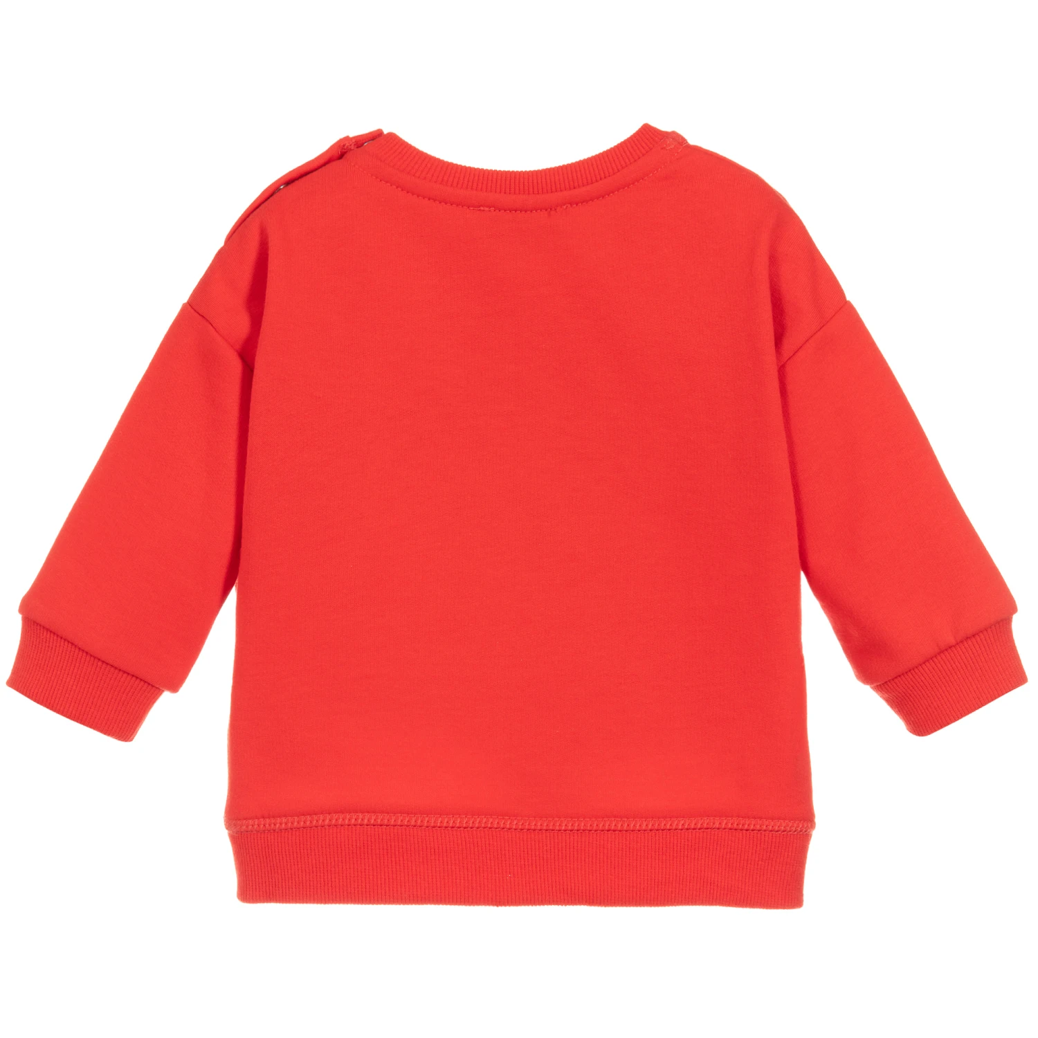 KENZO KIDS Red Cotton Tiger Sweatshirt 2 KENZO KIDS Red Cotton Tiger Sweatshirt - Image 2