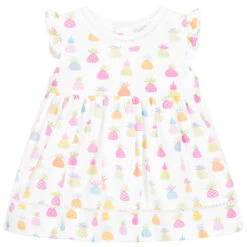 Kissy Kissy Baby Girls Pineapple Dress Set