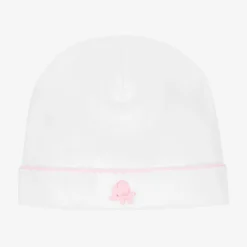 Kissy Kissy Baby Girls White Animal Hat