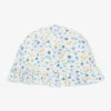 Kissy Kissy Baby Girls White Cotton Floral Fantasy Hat