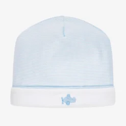 Kissy Kissy Blue Pima Cotton Plane Hat