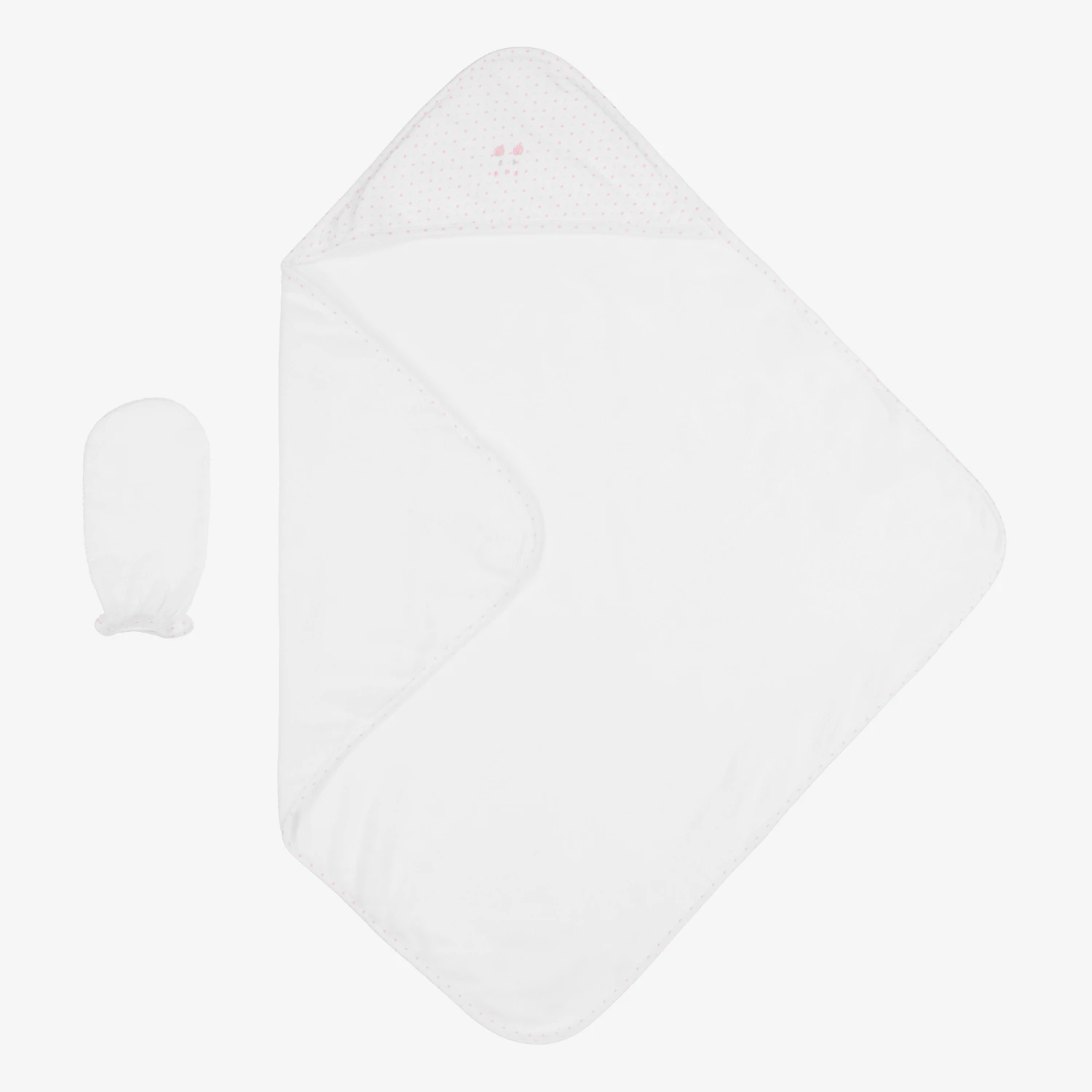 Kissy Kissy Cotton Teddy Towel & Mitt Set 1 Kissy Kissy Cotton Teddy Towel & Mitt Set