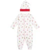 Kissy Kissy Pima Cotton Babygrow & Hat Set