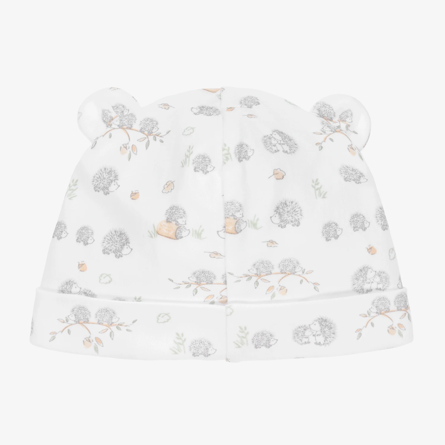 Kissy Kissy Pima Cotton Hedgehogs Baby Hat 2 Kissy Kissy Pima Cotton Hedgehogs Baby Hat - Image 2