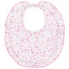 Kissy Kissy Pima Cotton Pink Floral Bib