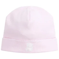 Kissy Kissy Pink Pima Cotton Teddy Hat