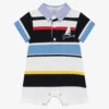 Lapin House Baby Boys Blue Stripe Cotton Shortie
