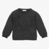 Laranjinha Baby Boys Grey Star Jumper