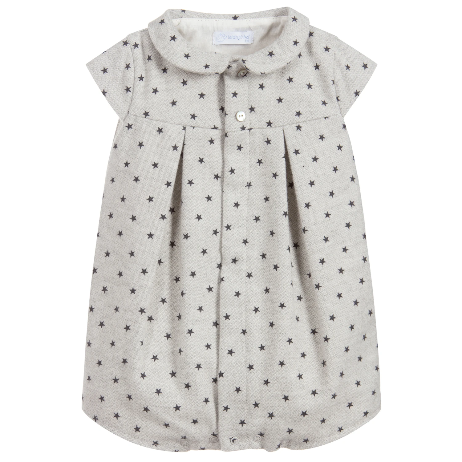 Laranjinha Baby Girls Grey Shortie 1 Laranjinha Baby Girls Grey Shortie