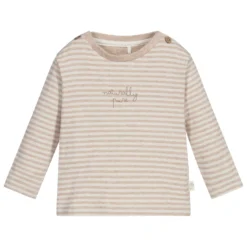 Laranjinha Beige Organic Cotton Top