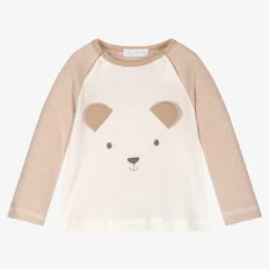 Laranjinha Beige Teddy Cotton Top