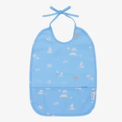 Liewood Blue Waterproof Baby Bib