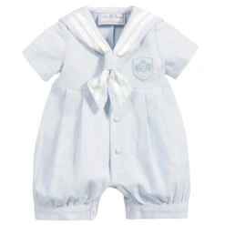 Little Darlings Baby Blue Cotton Shortie