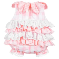 Little Darlings Pink Gingham & Lace Shortie -BloomBabe Cloth Store little darlings pink gingham lace shortie 210790 4aae754e9bb34af8ae133db43f1914a0a8c92462