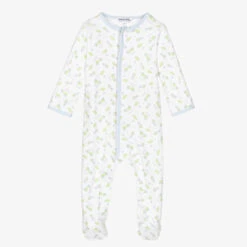 Magnolia Baby Boys White Cotton On The Green Babygrow