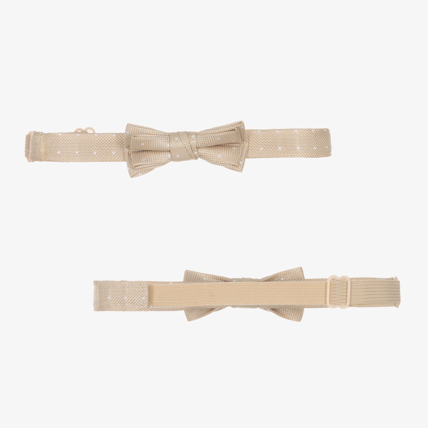 Mayoral Baby Boys Ivory Cotton Bow-Tie Shirt 4 Mayoral Baby Boys Ivory Cotton Bow-Tie Shirt - Image 4