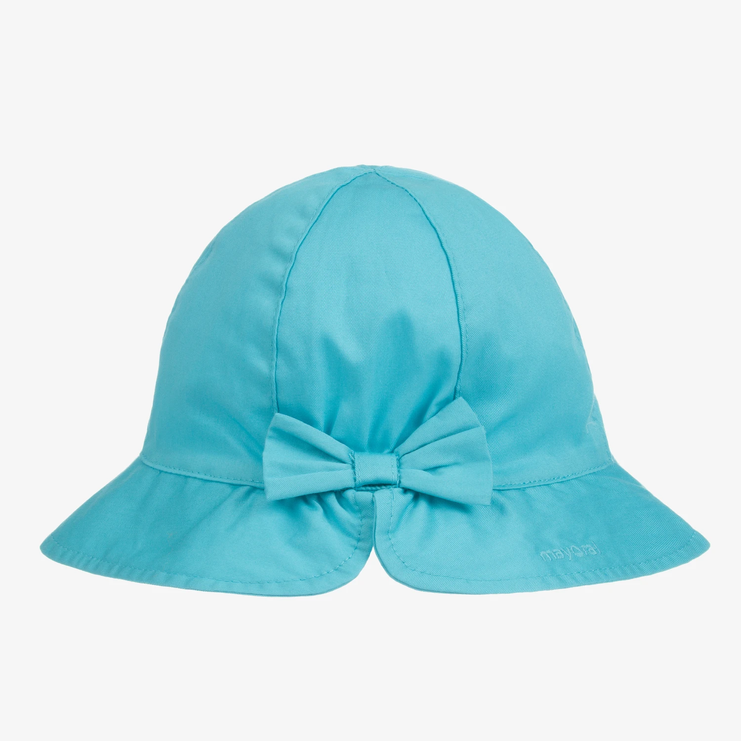 Mayoral Baby Girls Blue Sun Hat 2 Mayoral Baby Girls Blue Sun Hat - Image 2