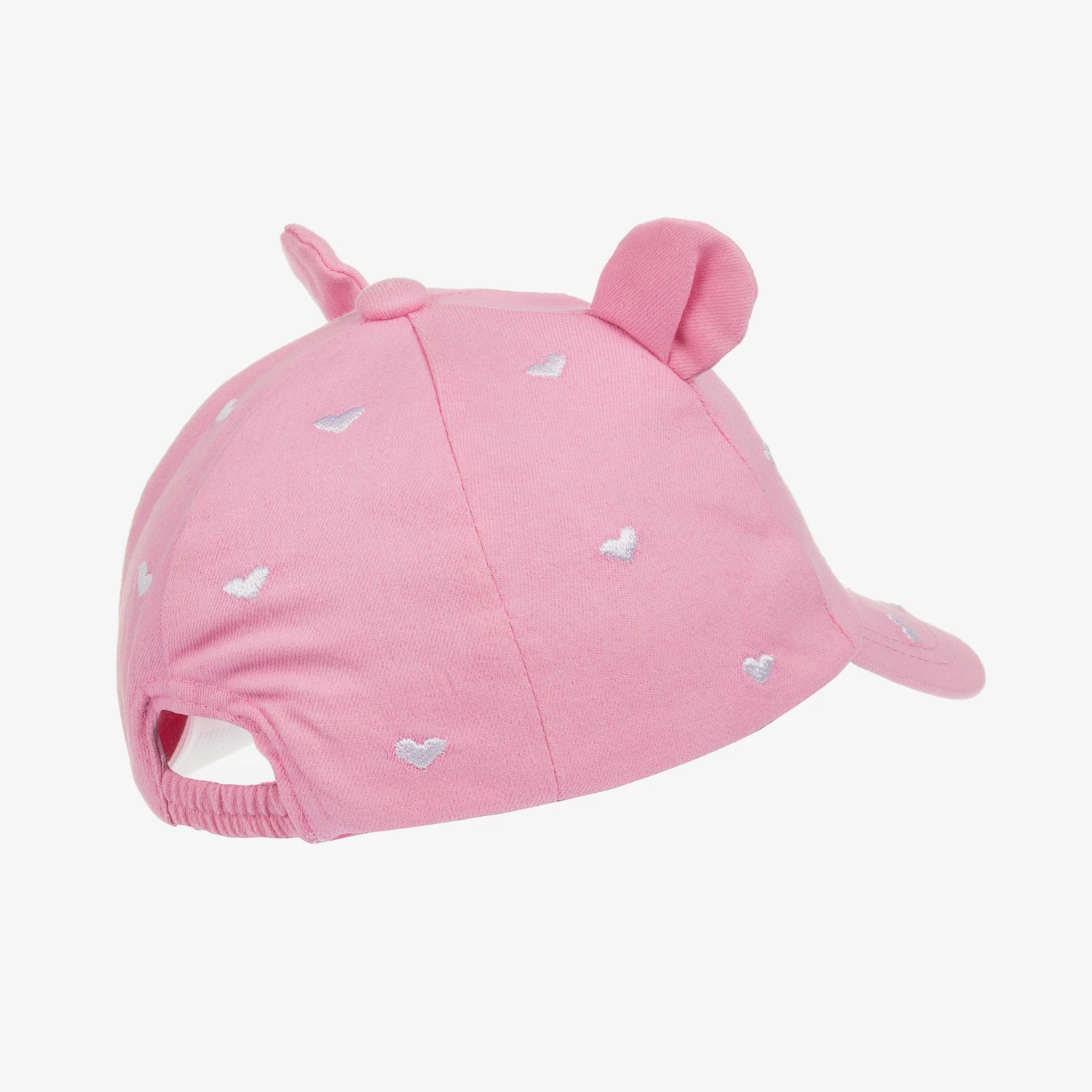Mayoral Baby Girls Pink Cotton Cap 3 Mayoral Baby Girls Pink Cotton Cap - Image 3