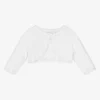 Mayoral Baby Girls White Bolero Cardigan