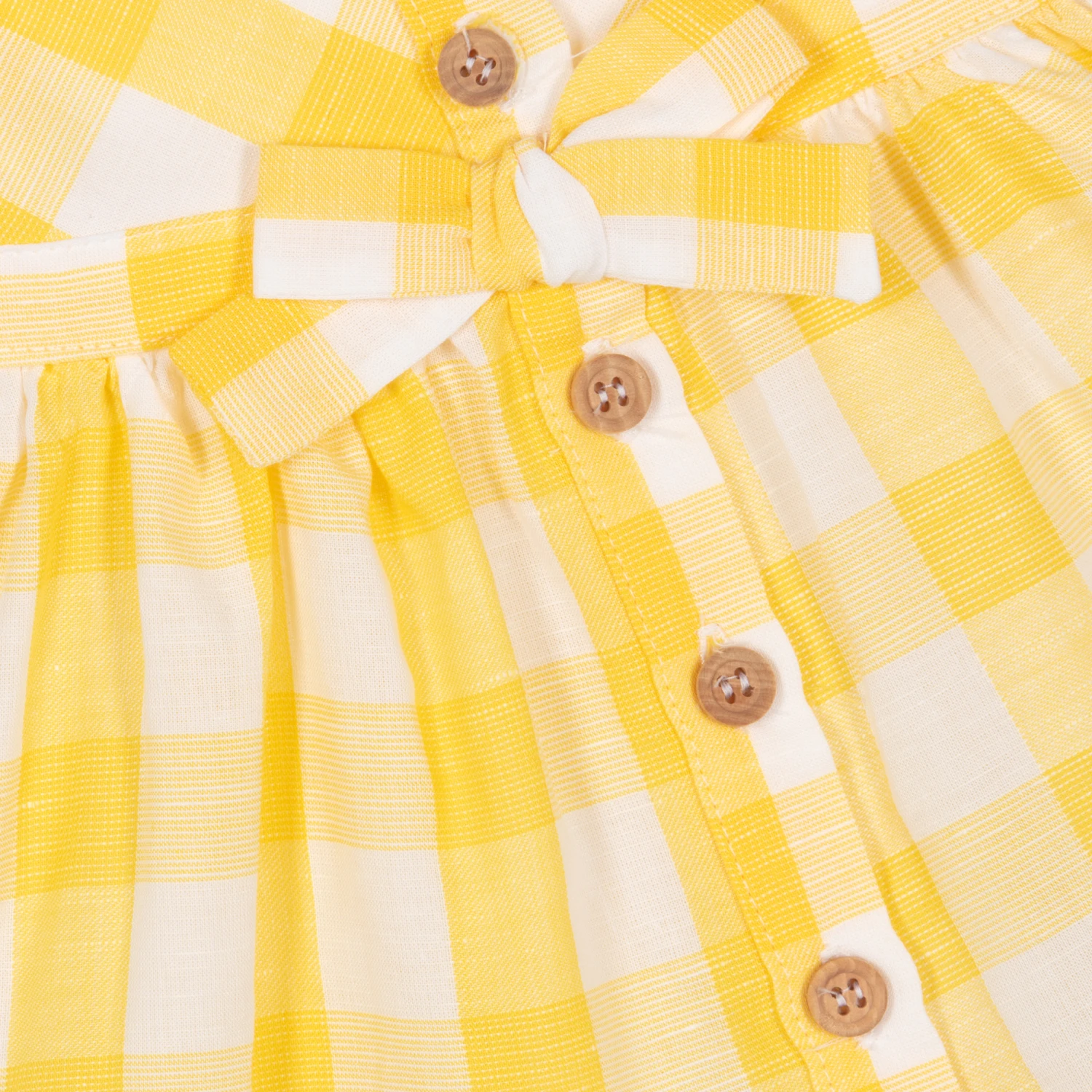 Mayoral Newborn Baby Girls Yellow Dress Set 4 Mayoral Newborn Baby Girls Yellow Dress Set - Image 4