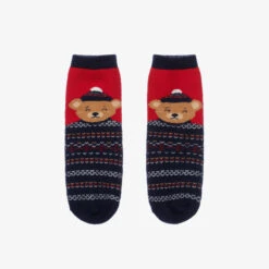 Mayoral Boys Red Bear Socks (2 Pack) -BloomBabe Cloth Store mayoral boys red bear socks 2 pack 473975 6c19ca248e631cedd75d3c389a7a391d8b79d8df