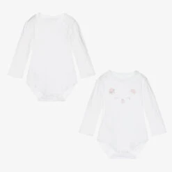 Mayoral Newborn Cotton Bodyvests (2 Pack)