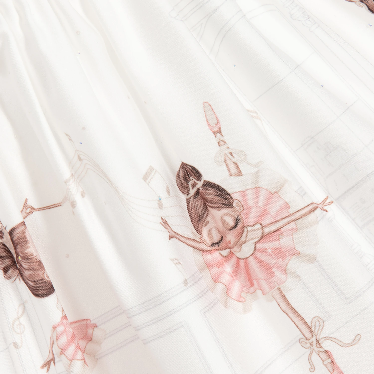 Mayoral Girls Ivory & Pink Dress 3 Mayoral Girls Ivory & Pink Dress - Image 3