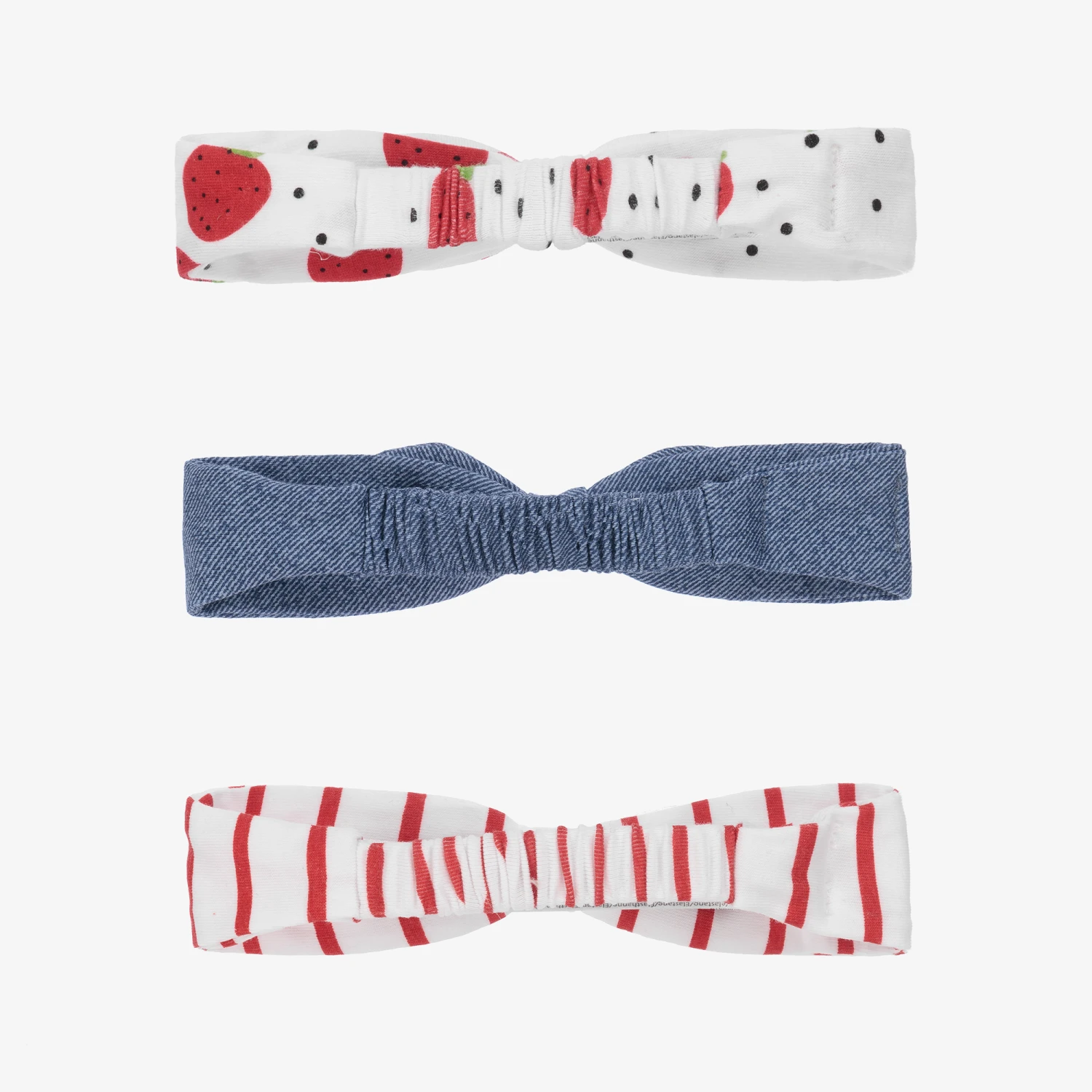 Mayoral Newborn Red Baby Headbands (3 Pack) 2 Mayoral Newborn Red Baby Headbands (3 Pack) - Image 2