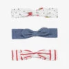 Mayoral Newborn Red Baby Headbands (3 Pack)