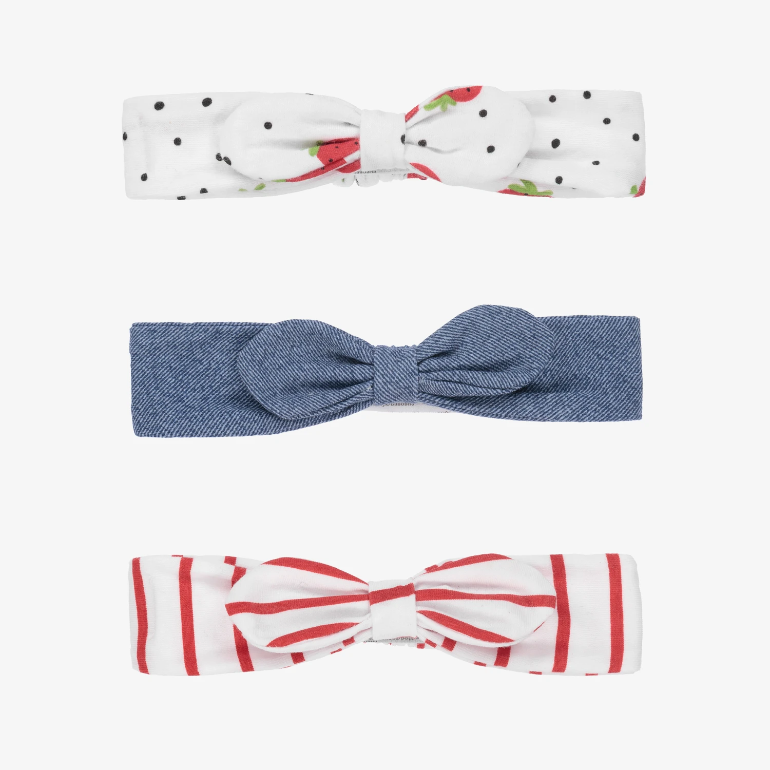 Mayoral Newborn Red Baby Headbands (3 Pack) 1 Mayoral Newborn Red Baby Headbands (3 Pack)