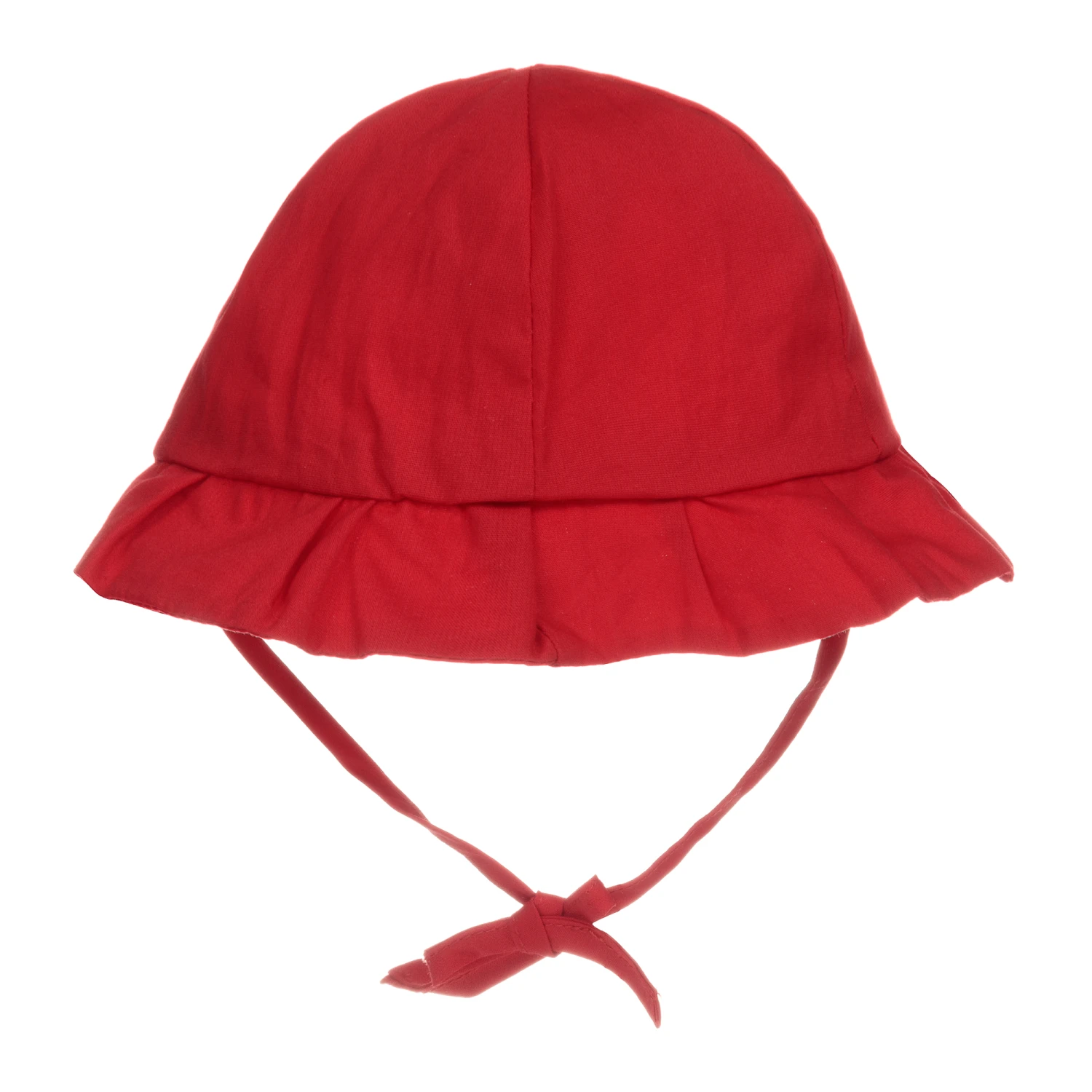 Mayoral Newborn Red Cotton Baby Hat 2 Mayoral Newborn Red Cotton Baby Hat - Image 2