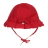Mayoral Newborn Red Cotton Baby Hat