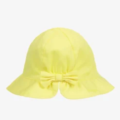 Mayoral Yellow Cotton Baby Sun Hat -BloomBabe Cloth Store mayoral yellow cotton baby sun hat 446492 3041ece516e2033586121d31feb232f79a932fc3