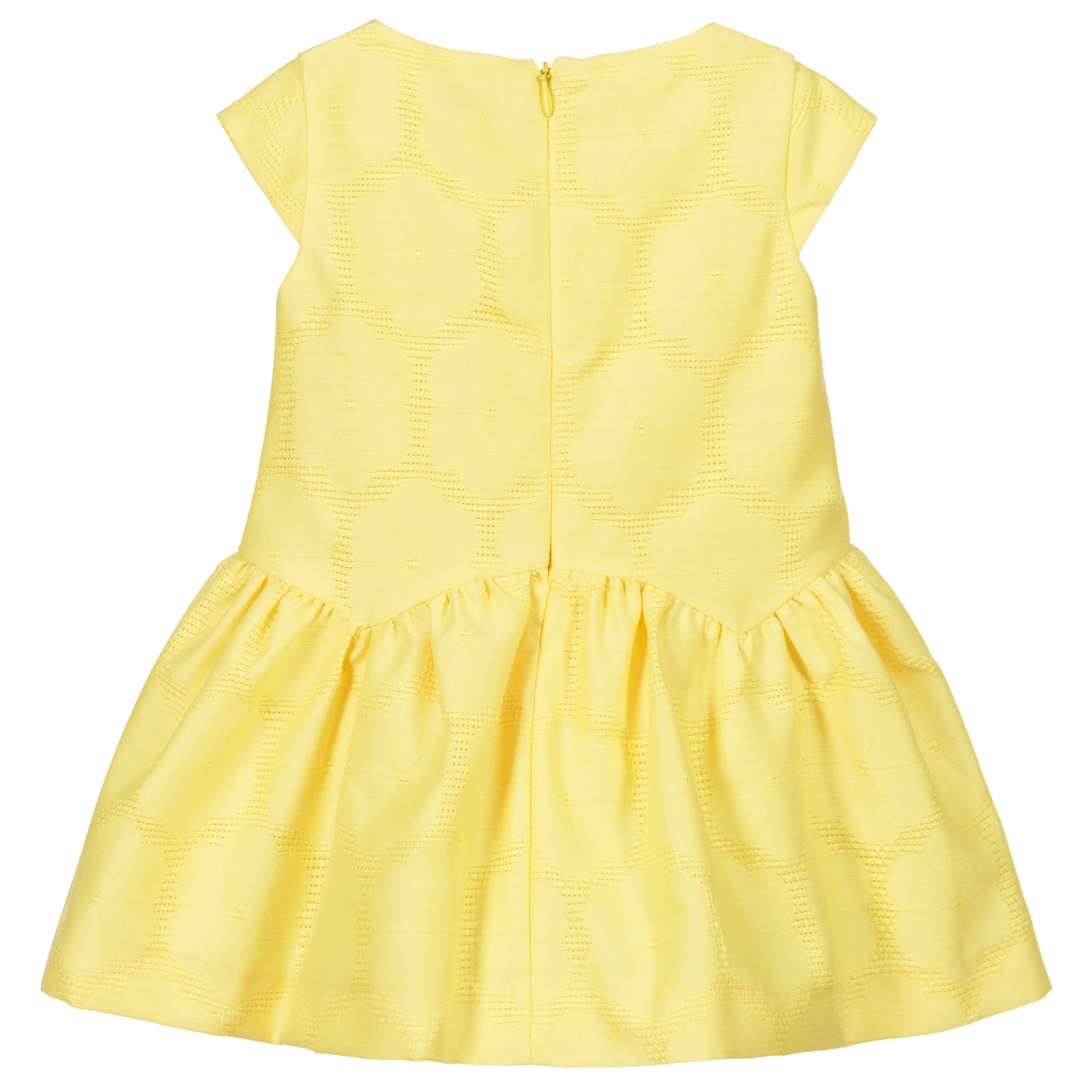 Mayoral Yellow Floral Baby Dress 2 Mayoral Yellow Floral Baby Dress - Image 2