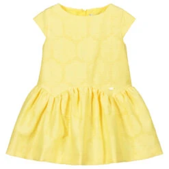 Mayoral Yellow Floral Baby Dress
